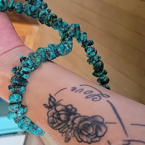 Vintage authentic turquoise necklace - Picture 3 of 4